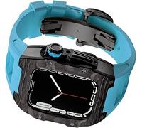 Bucles de goma de estuche de aleación de carbono de carbono premium para 8/7 45 mm, stap de hebilla de acero inoxidable de acero inoxidable de acero de acero de acero de acero inoxidable de acero de