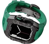 Bucles de goma de estuche de aleación de carbono de carbono premium para 8/7 45 mm, stap de hebilla de acero inoxidable de acero inoxidable de acero de acero de acero de acero inoxidable de acero de