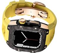 Bucles de goma de estuche de aleación de carbono de carbono premium para 8/7 45 mm, stap de hebilla de acero inoxidable de acero inoxidable de acero de acero de acero de acero inoxidable de acero de