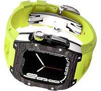 Bucles de goma de estuche de aleación de carbono de carbono premium para 8/7 45 mm, stap de hebilla de acero inoxidable de acero inoxidable de acero de acero de acero de acero inoxidable de acero de