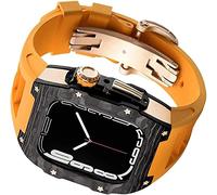 Bucles de goma de estuche de aleación de carbono de carbono premium para 8/7 45 mm, stap de hebilla de acero inoxidable de acero inoxidable de acero de acero de acero de acero inoxidable de acero de