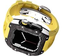 Bucles de goma de estuche de aleación de carbono de carbono premium para 8/7 45 mm, stap de hebilla de acero inoxidable de acero inoxidable de acero de acero de acero de acero inoxidable de acero de