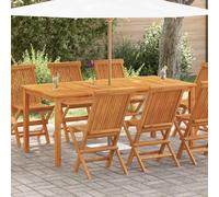 Bucmath Mesa de jardín 180 x 90 x 75 cm de madera de acacia, resistente a la intemperie, plegable, extensible, para terraza, balcón, jardín, pícnic, estable, fácil de limpiar
