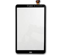 Bucom Pantalla táctil frontal de cristal digitalizador para Samsung Galaxy Tab A 10.1 pulgadas SM T580 T585 cristal negro autoadhesivo