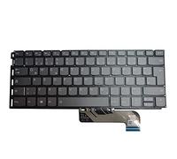 Bucom Teclado compatible con Lenovo Yoga S730-13IWL S730-13IML 5CB0S95072 FR 5CB0S95089_SN20R38981 C1