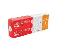 Bucomed pasta anticaries 2 tubos 125 ml Normon - pasta con flúor para higiene bucal