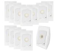 BUCOMTU 12 piezas Unidades de Bolsas para Aspiradora Vorwerk Kobold VT260 VT265 VT270 VT300,Compatibles con la Bolsa para Polvo de los Accesorios para Aspiradoras