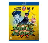 Bud Spencer & Terence Hill Comedy Collection 3 - 4-Disc Set ( Banana Joe / Supersnooper / Blackie the Pirate / Even Angels Eat Beans ) ( Banana Joe / Super Fuzz [ Blu-Ray, Reg.A/B/C Import - Denm