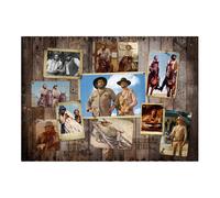 Oakie Doakie Rompecabezas Bud Spencer & Terence Hill Western Photo Wall 1000 piezas
