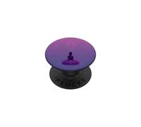 Buda Abstracto Flor De Loto - Budismo Espiritual Budista PopSockets PopGrip Adhesivo