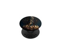Buda Abstracto Flor De Loto - Budismo Espiritual Budista PopSockets PopGrip Adhesivo