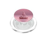 Buda Abstracto Flor De Loto - Budismo Espiritual Budista PopSockets PopGrip para MagSafe