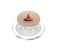 Buda Abstracto - Flor de Loto - Budismo Espiritual Budista PopSockets PopGrip para MagSafe