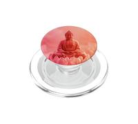 Buda Abstracto Flor De Loto - Budismo Espiritual Budista PopSockets PopGrip para MagSafe