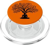 Buda Bodhi Árbol Meditación Yoga Budismo Budista PopSockets PopGrip para MagSafe