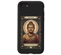 Buda Ilustración Dharmachakra Tarot del Despertar Espiritual Carcasa para iPhone SE (2020) / 7/8
