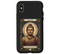 Buda Ilustración Dharmachakra Tarot del Despertar Espiritual Carcasa para iPhone X/XS