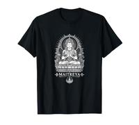 Buda Maitreya Budista Lotus Meditación Sabiduría Camiseta