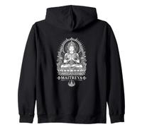 Buda Maitreya Budista Lotus Meditación Sabiduría Sudadera con Capucha
