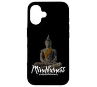 Buda Matrix Art Zen Mindfulness Loving Kindness Meditación Carcasa para iPhone 16