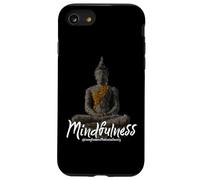 Buda Matrix Art Zen Mindfulness Loving Kindness Meditación Carcasa para iPhone SE (2020) / 7/8
