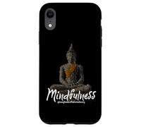 Buda Matrix Art Zen Mindfulness Loving Kindness Meditación Carcasa para iPhone XR