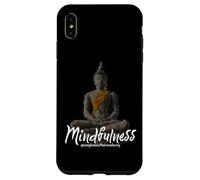 Buda Matrix Art Zen Mindfulness Loving Kindness Meditación Carcasa para iPhone XS MAX