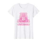 Buda Rosa Felicidad Paz Serenidad Yoga Camiseta