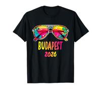 Budapest 2026 Atuendo de Gafas de Sol Budapest 2026 Camiseta