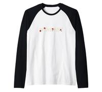 Budapest Ciudad De Roses Hungría Viajes Tipografía Vintage Camiseta Manga Raglan