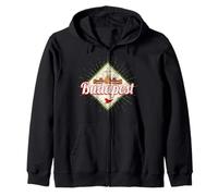 Budapest con Paprika y parlamento diseño Hungría Souvenir Sudadera con Capucha
