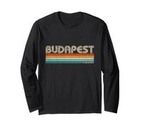 Budapest Hungary Recuerdos Vacaciones Hungría Manga Larga