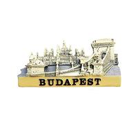 Budapest Hungría - Imán para nevera en 3D, regalo hecho a mano para decoración del hogar y la cocina Budapest