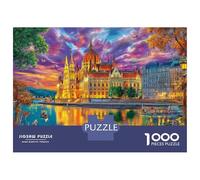 Budapest_ Hungría Puzzle 1000 Piezas para La Familia-Rompecabezas Difícil, Apto para Adultos Y Adolescentes A Partir De 14 Años 38x26cm/1000pcs