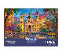 Budapest_ Hungría Rompecabezas 1000 Pieza, Puzzle Difícilpara Adultos, Puzzle DIY para Juegos Familiares Rompecabezas 52x38cm/1000pcs