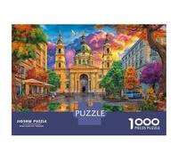 Budapest_ Hungría Rompecabezas 1000 Piezas,Puzzle Difícil para La Familia - Tiempo De Calidad Y Diversión 70x50cm/1000pcs