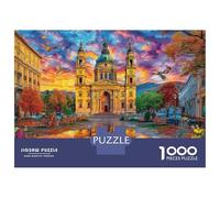 Budapest_ Hungría Rompecabezas 1000 Piezas Puzzle para Adultos Y Niños - Juego Didáctico,Divertida Actividad para Toda La Familia 38x26cm/1000pcs