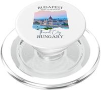 Budapest Hungría Souvenir Turístico Ciudades de Europa del Este Hombres PopSockets PopGrip para MagSafe