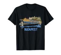 Budapest Hungría Viaje Souvenir City Monumento Regalo Camiseta