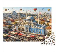 Budapest Musician Puzzle 1000 Piezas Material Reciclado Danube Ríoside Puzzles for Niño y Niña A Partir de 6 Años Educativo Game Challenge Parent Child Toy 70x50cm/1000pcs