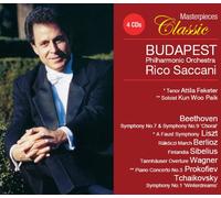 Budapest Philharmonic Orchestra - Classic Masterpieces Volume 4 - Beethoven Symphonies Nos.7&9, Liszt A Faust Symphony, Berlioz Rakoczi March, Sibelius Finlandia, Wagner Tannhauser Overture, Prokofiev Piano Concerto No.3, Tchaikovsky Symphony No.1