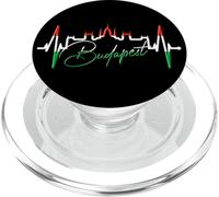 Budapest Skyline Latido del Corazón Hungría Amo Budapest PopSockets PopGrip para MagSafe