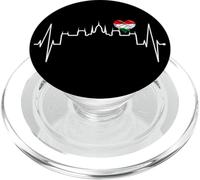 Budapest Skyline Latido del Corazón Hungría Amo Budapest PopSockets PopGrip para MagSafe