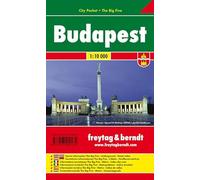 Budapest: Stadskaart 1:10 000