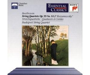 Budapest String Q Beethoven: String Quartets Op. 59, Nos. (CD) (Importación USA)