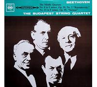 Budapest String Quartet - Beethoven - The Middle Quartets: String Quartets No. 8, Op. 59 No. 2 "Rasoumovsky" & No. 11, Op. 95 "Serioso" [Vinyl LP] [Schallplatte]