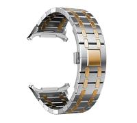 BUDAY For Samsung Watch 7 Ultra 47mm Watchband Link Bracelet For Galaxy Ultra 7 47MM No Gaps Metal Strap Watchbands(SRG)