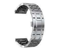 BUDAY Stainless Steel Luxury Band For Galaxy Watch 5 Pro 40/44mm 42/46mm For Huawei Gt 2/3 Pro Metal Strap 20mm 22mm WatchBands(Silver-Tool,GT3Pro 43)