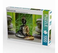 Buddha and Yin Yang - Puzzle (1000 Piezas), diseño de Buda y Yin Yang