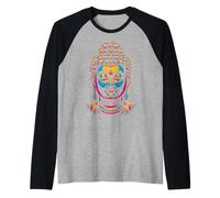 Buddha Budismo Budista Gautama Zen Yoga Hombres Mujeres Niños Camiseta Manga Raglan